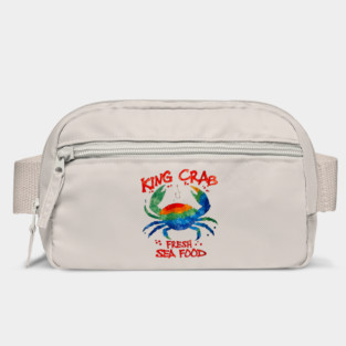 King Crab Watercolor Fresh Seafood Lover Graphic Bag