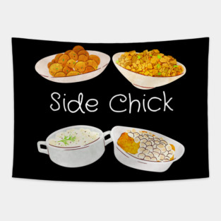 Side Chick Tapestry