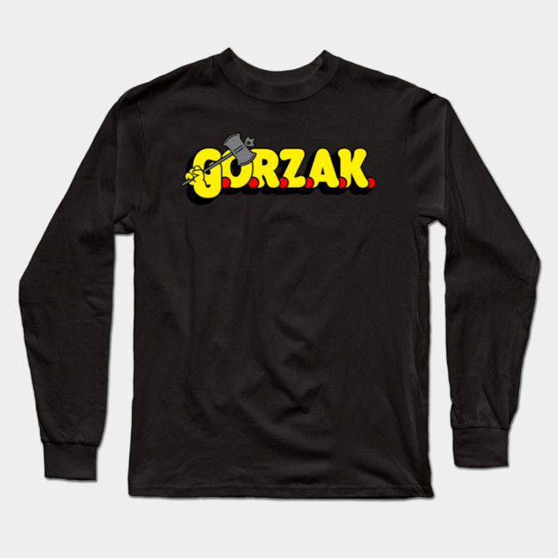 GORZAK MUSCLE Long Sleeve T-Shirt by The Adult Nerd