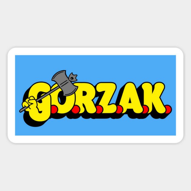 GORZAK MUSCLE Sticker by The Adult Nerd