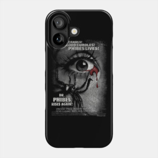 Dr Phibes Rises Again, Vincent Price, Madhouse Phone Case