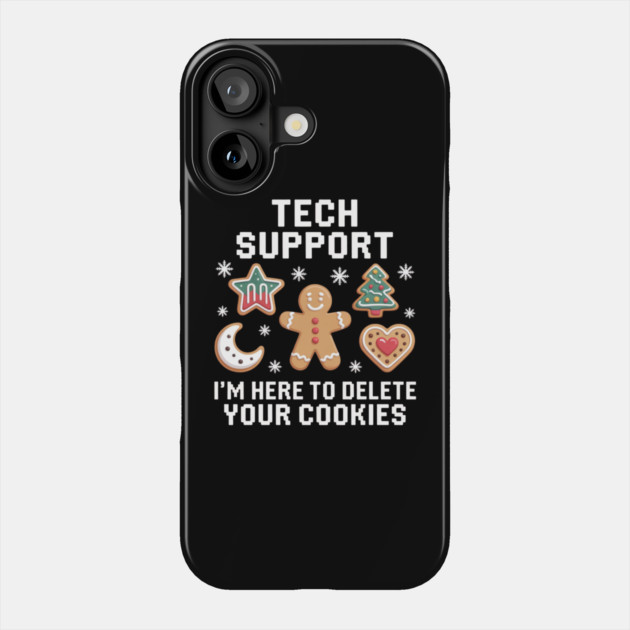 christmas-humor Phone Case by Creatifly Graphic Tees