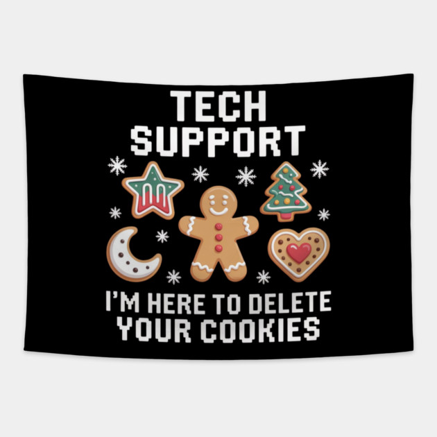 christmas-humor Tapestry by Creatifly Graphic Tees