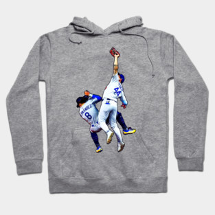 Andy Pages Catch - Dodgers World Series - Game 7 Saving The Catch Hoodie