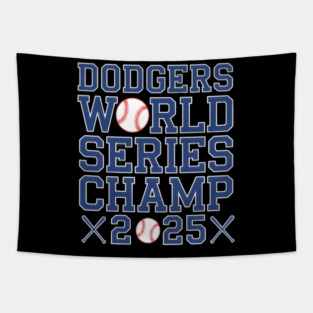 dodgers-world-series Tapestry