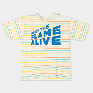 2026 Official Vacuumer Keep the Flame Alive (TM) Kids T-Shirt