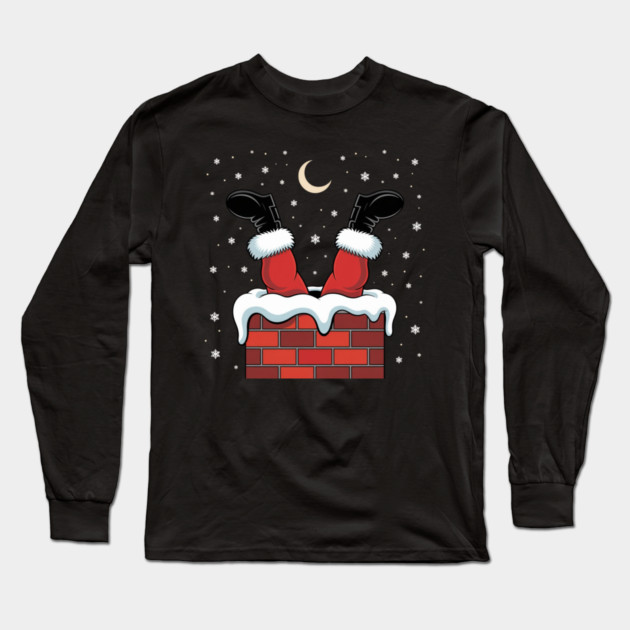 christmas-humor Long Sleeve T-Shirt by Creatifly Graphic Tees