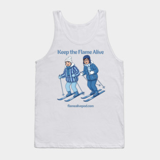 Keep the Flame Alive (TM) Alpine Skiers Tank Top