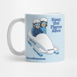 Keep the Flame Alive (TM) Bobsled Mug