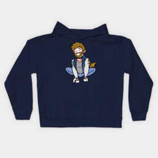 Wolf Boy Kids Hoodie