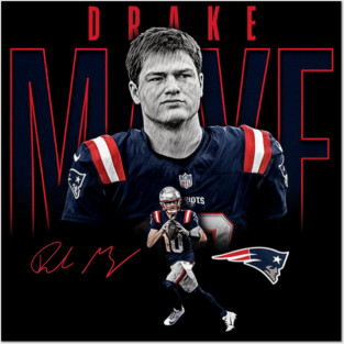 drake-maye Posters and Art