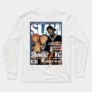 KG and Marbury SLAM Magazine Long Sleeve T-Shirt
