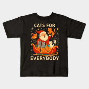 Cats For Everybody Kids T-Shirt