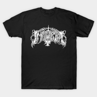 Immortal Classic Logo Norwegian Black Metal Emblem White T-Shirt