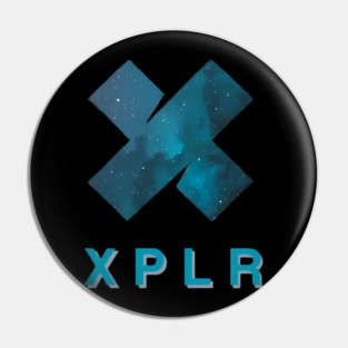 Sam And Colby XPLR Nebula Galaxy Symbol Pin