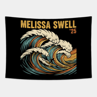 NOV-25 Melissa Swell East Coast Surfing - I Survived Hurricane Melissa 2025 Tropical Storm Tapestry