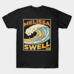 NOV-26 Melissa Swell East Coast Surfing - I Survived Hurricane Melissa 2025 Tropical Storm T-Shirt