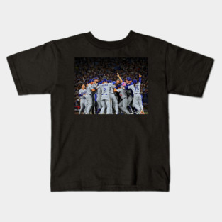2025 Dodgers World Series Champions Shirt | Back to Back Champs Los Angeles Kids T-Shirt