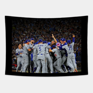 2025 Dodgers World Series Champions Shirt | Back to Back Champs Los Angeles Tapestry