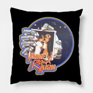Voyage of the Rock Aliens Pillow
