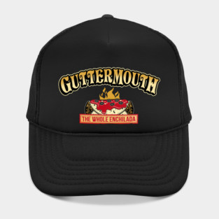 Guttermouth The Whole Enchilada Spicy Food Logo Retro Style Hat