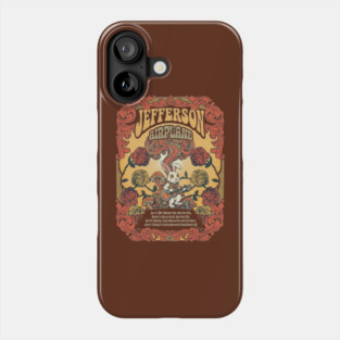 Jefferson Airplane, concert art poster 1967 Phone Case