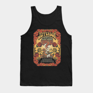 Jefferson Airplane, concert art poster 1967 Tank Top
