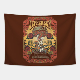 Jefferson Airplane, concert art poster 1967 Tapestry