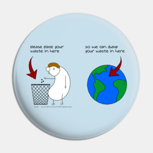 Out of Sign - Into Ocean Pin