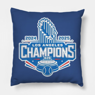 Los Angeles Dodgers B2B Champions 2025 Pillow