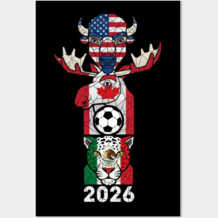 World Soccer Team - North America Cup 2026 Posters and Art