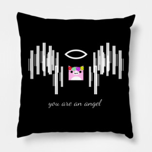 you are an angel - angelicide Pillow