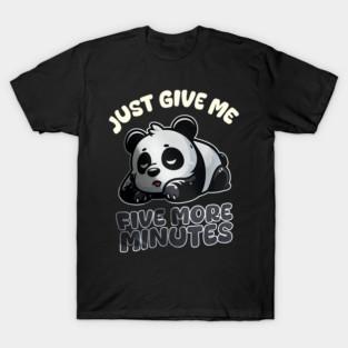 Panda Sleepy Time T-Shirt
