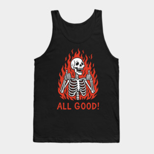 It's All Good Burnout Bad Day Mood Tank Top
