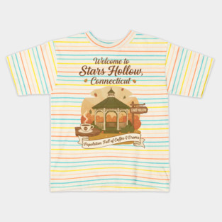 Gilmore Girls - Stars Hollow Connecticut Kids T-Shirt