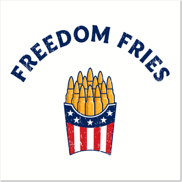Freedom Fries Political Satire Wall Art by Anticorporati