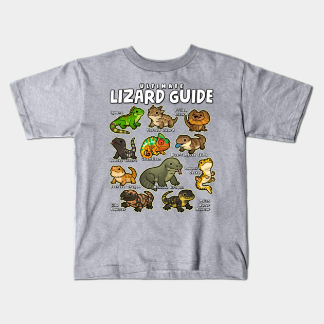 Ultimate Lizard Guide Kids T-Shirt by GoshWow®