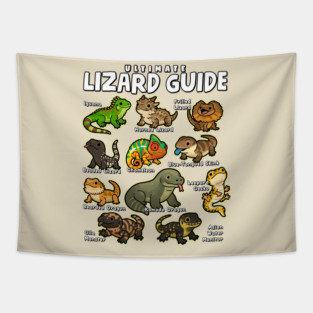Ultimate Lizard Guide Tapestry
