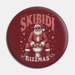 Skibidi-Rizzmas Pin