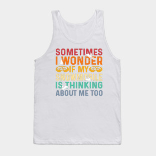 Snowmobile Sled Sledding Fun Winter Sports Adventures Tank Top