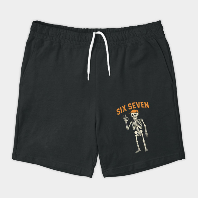 6 7 Meme Gen Alpha - Skeleton Hands Sign Six Seven by ArtistTee ⭐⭐⭐⭐⭐