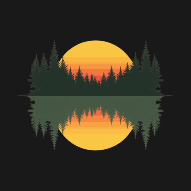 Trees Wildlife Nature Vintage Forest by ArtistTee ⭐⭐⭐⭐⭐