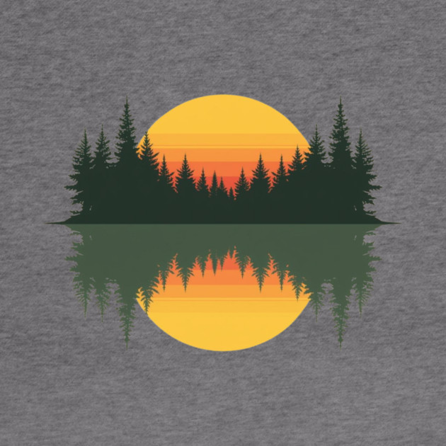 Trees Wildlife Nature Vintage Forest by ArtistTee ⭐⭐⭐⭐⭐