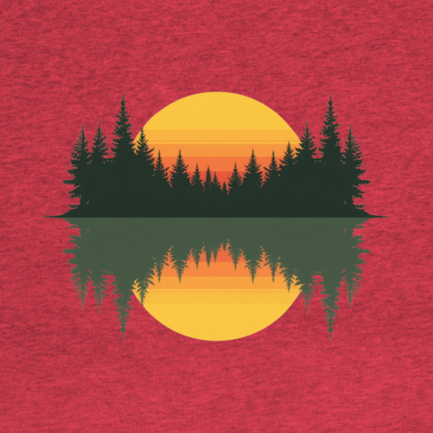 Trees Wildlife Nature Vintage Forest by ArtistTee ⭐⭐⭐⭐⭐