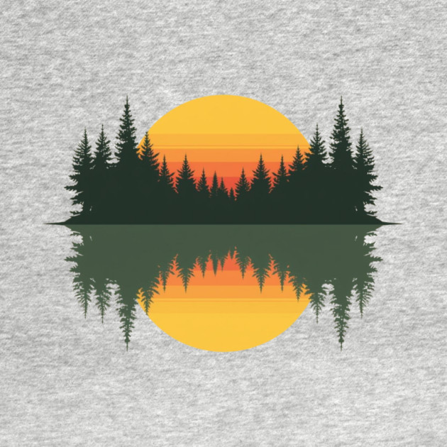 Trees Wildlife Nature Vintage Forest by ArtistTee ⭐⭐⭐⭐⭐