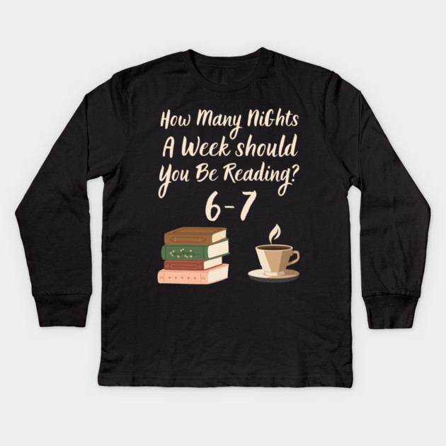 Funny Reading 67 Six Seven Meme English Teacher Book Lover Kids Long Sleeve T-Shirt by shirtlux
