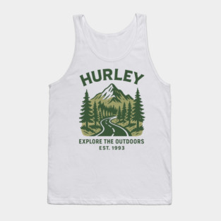 Hurley KY Vintage Evergreen Sunset Eighties Retro 80s 90s Tank Top