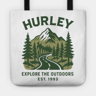 Hurley KY Vintage Evergreen Sunset Eighties Retro 80s 90s Tote