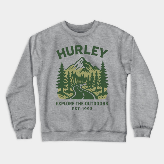 Hurley KY Vintage Evergreen Sunset Eighties Retro 80s 90s Crewneck Sweatshirt by ArtistTee ⭐⭐⭐⭐⭐