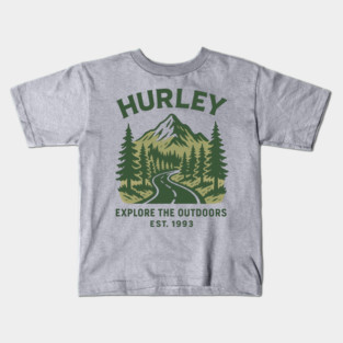 Hurley KY Vintage Evergreen Sunset Eighties Retro 80s 90s Kids T-Shirt